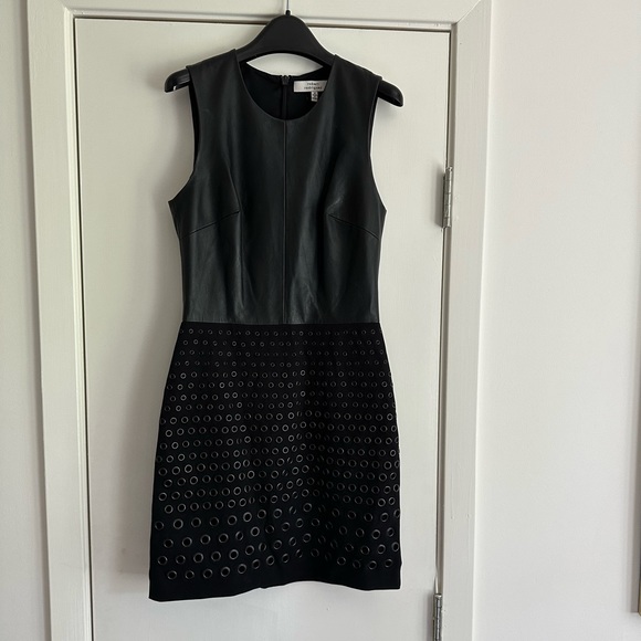 Robert Rodriguez Leather Grommet Dress - Picture 4 of 5